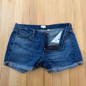 J. Crew Women's Blue Jean Shorts